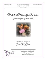 What a Wonderful World Handbell sheet music cover